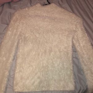 Forever 21 fuzzy turtleneck sweater
